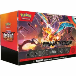 ASMODEE Pokémon TCG Scarlet & Violet Obsidian Flames Build & Battle Stadium